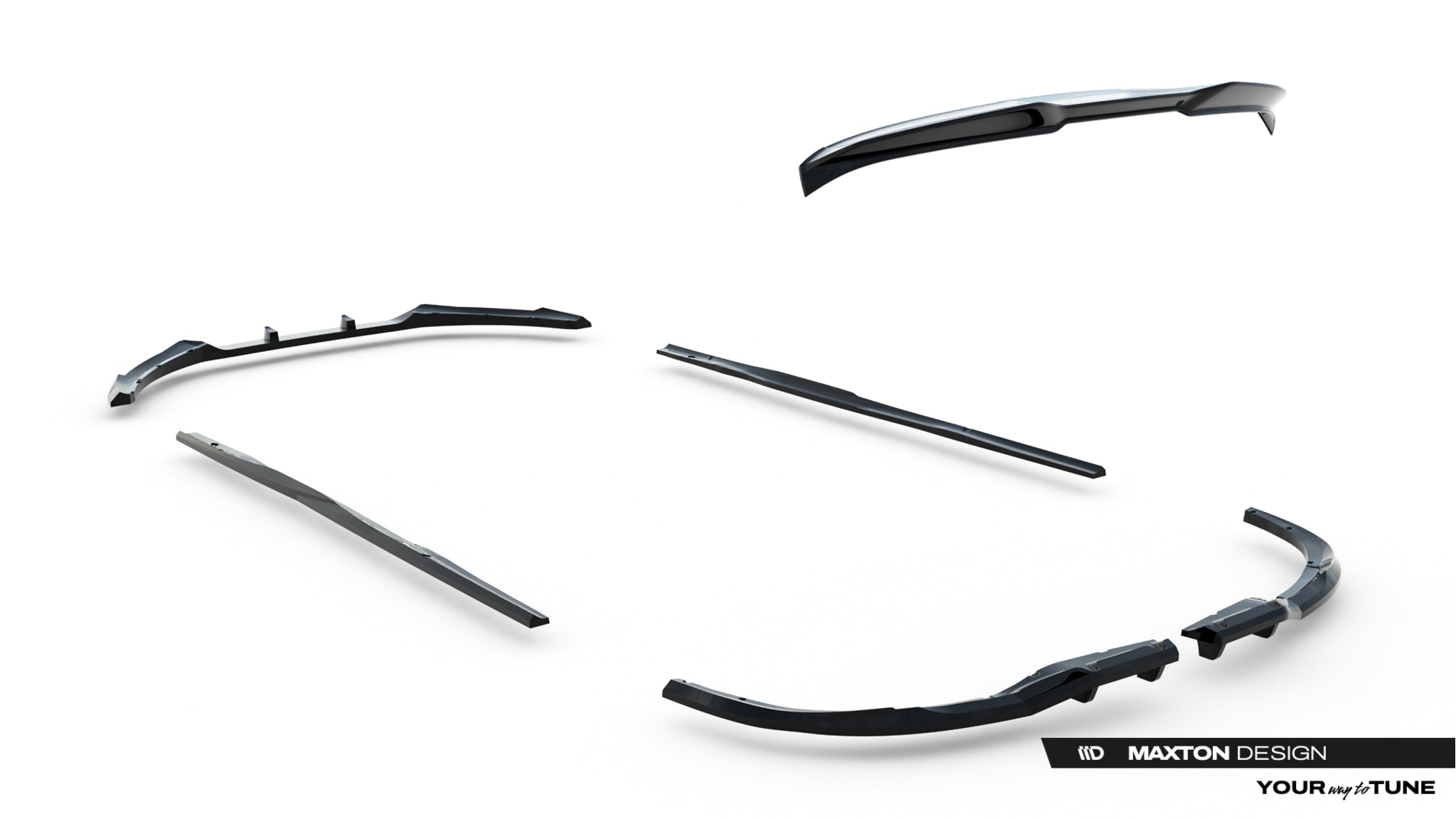 Frontspoiler Lippe, Seitenschweller, Heckdiffusor Ford S-Max ST-Line MK2 Facelift