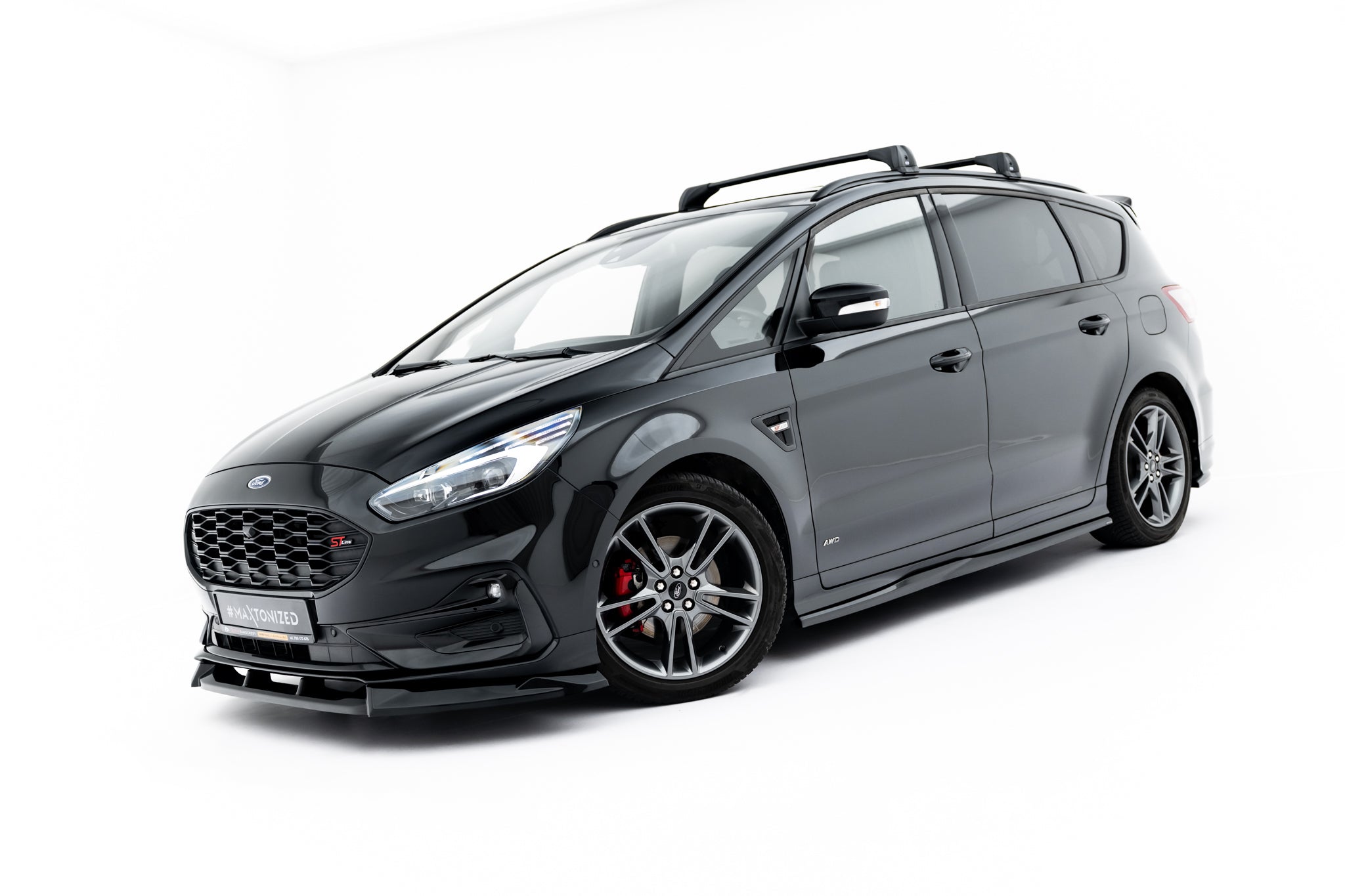 Frontspoiler Lippe, Seitenschweller, Heckdiffusor Ford S-Max ST-Line MK2 Facelift
