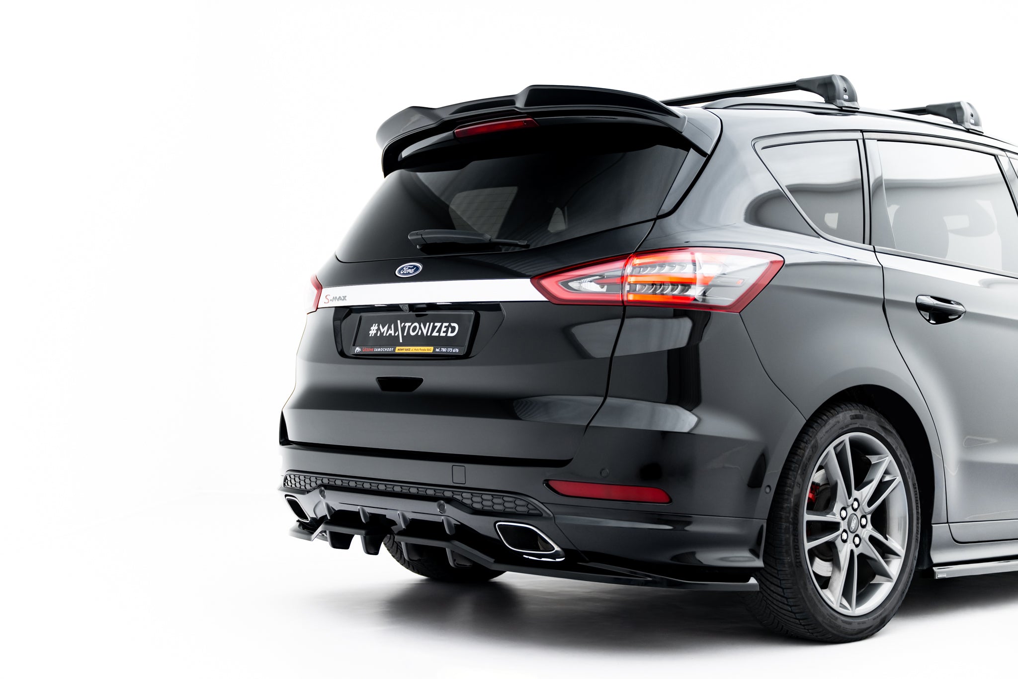 Frontspoiler Lippe, Seitenschweller, Heckdiffusor Ford S-Max ST-Line MK2 Facelift