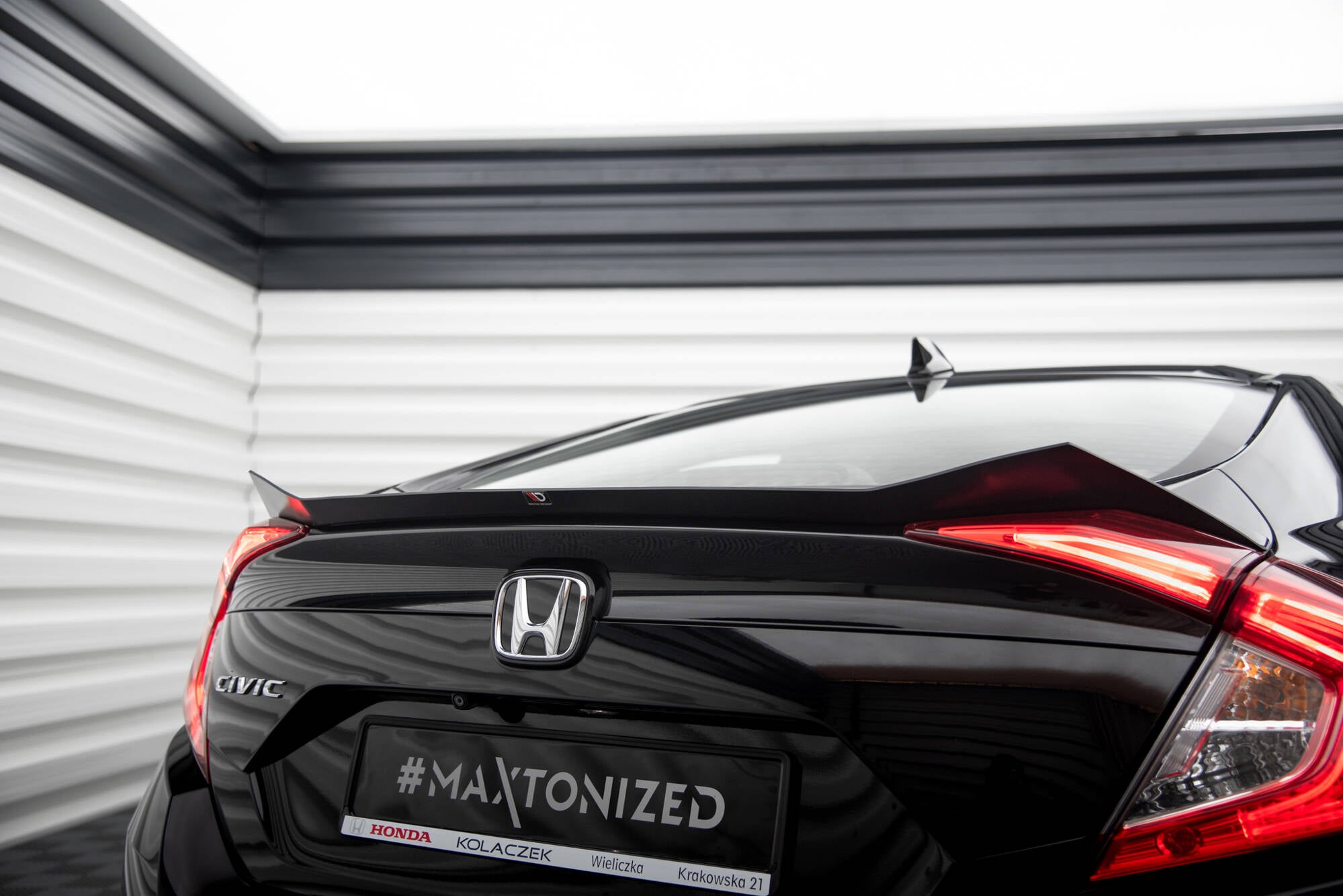 Frontspoiler Lippe Honda Civic Sedan Mk10