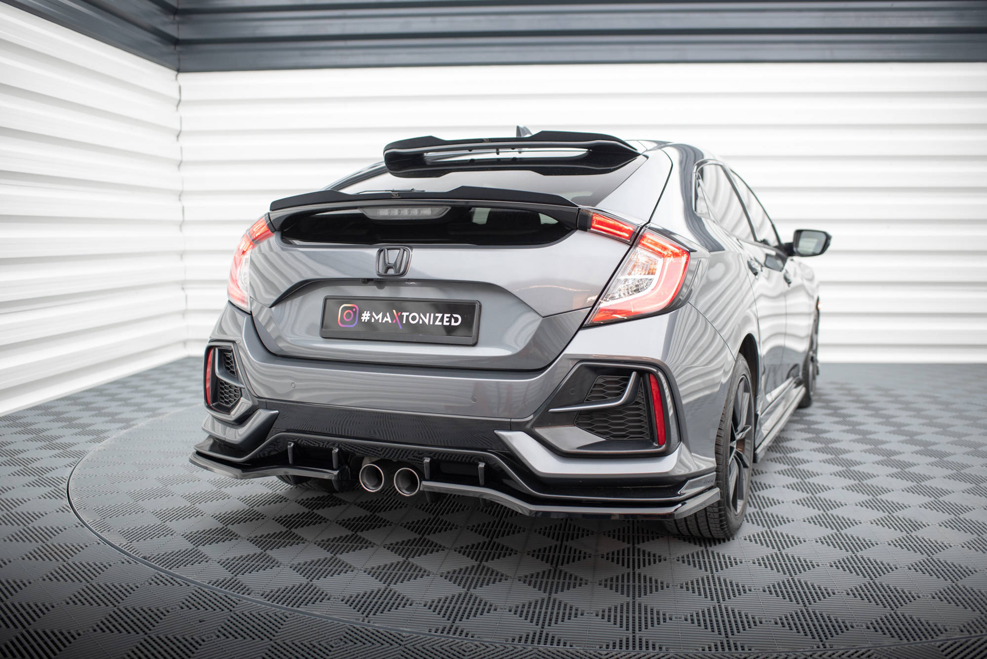 Frontspoiler Lippe, Seitenschweller und Heckdiffusor Honda Civic Sport Mk 10