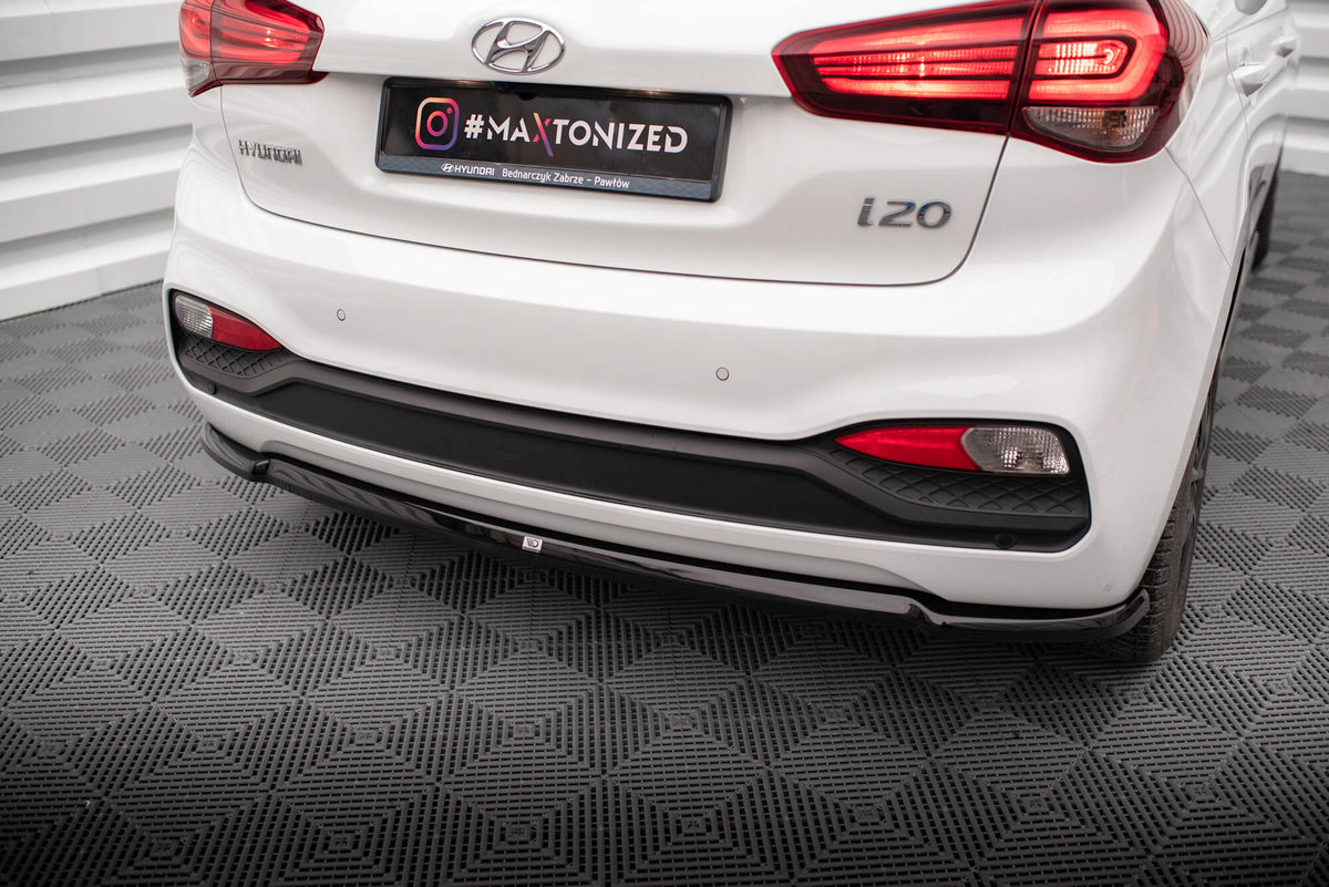 Frontspoiler Lippe, Seitenschweller und Heckdiffusor Hyundai I20 Mk2 Facelift