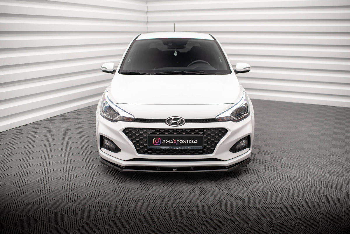 Frontspoiler Lippe, Seitenschweller und Heckdiffusor Hyundai I20 Mk2 Facelift