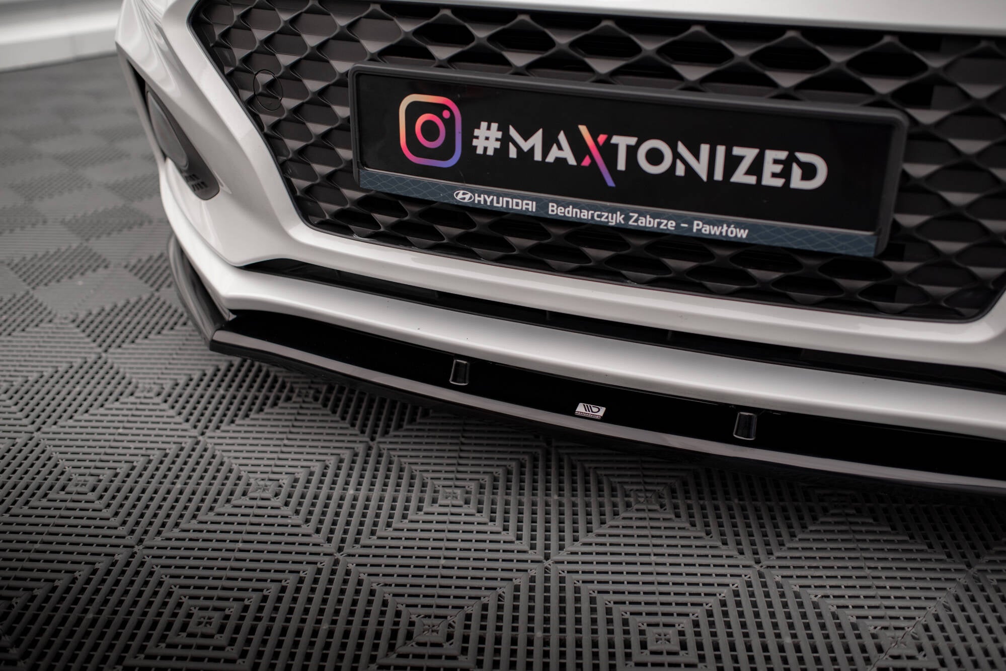 Frontspoiler Lippe, Seitenschweller und Heckdiffusor Hyundai I20 Mk2 Facelift