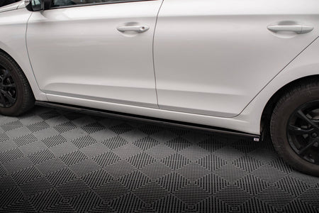 Frontspoiler Lippe, Seitenschweller und Heckdiffusor Hyundai I20 Mk2 Facelift