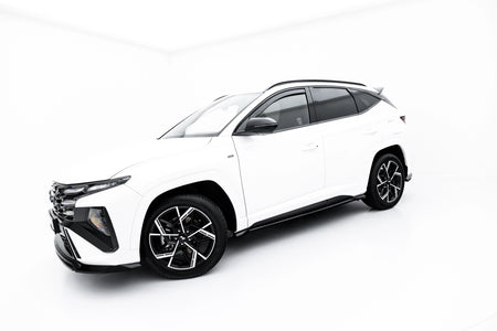 Frontspoiler Lippe, Seitenschweller, Heckdiffusor Hyundai Tucson N-Line MK4 Facelift