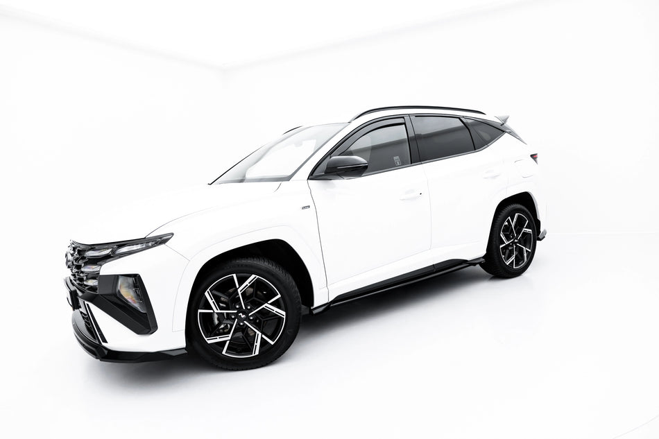 Frontspoiler Lippe, Seitenschweller, Heckdiffusor Hyundai Tucson N-Line MK4 Facelift