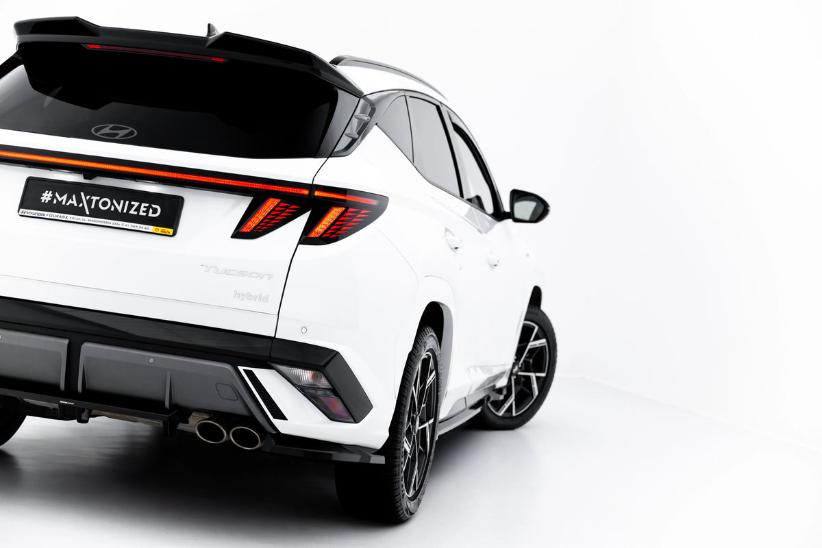 Frontspoiler Lippe, Seitenschweller, Heckdiffusor Hyundai Tucson N-Line MK4 Facelift