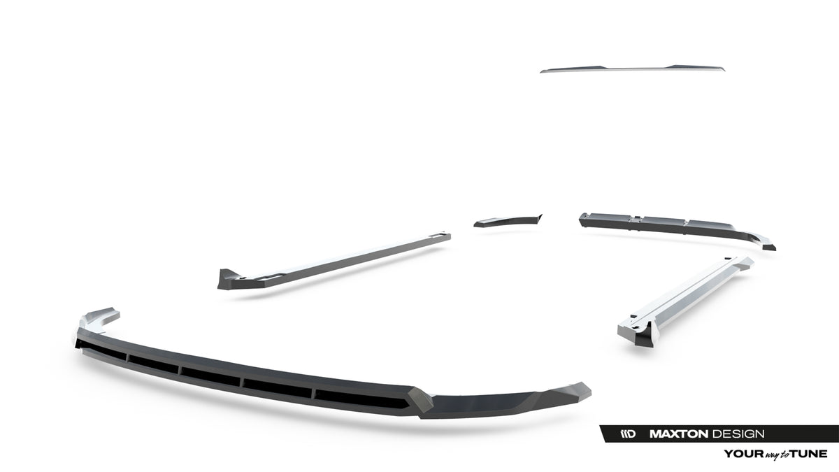Frontspoiler Lippe, Seitenschweller, Heckdiffusor Hyundai Tucson N-Line MK4 Facelift