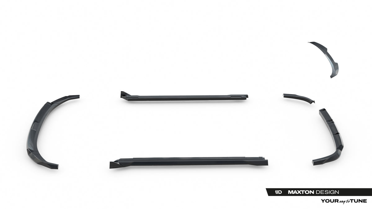 Frontspoiler Lippe, Seitenschweller, Heckdiffusor Hyundai Tucson N-Line MK4 Facelift