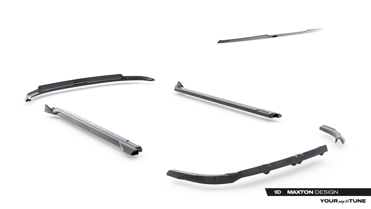 Frontspoiler Lippe, Seitenschweller, Heckdiffusor Hyundai Tucson N-Line MK4 Facelift