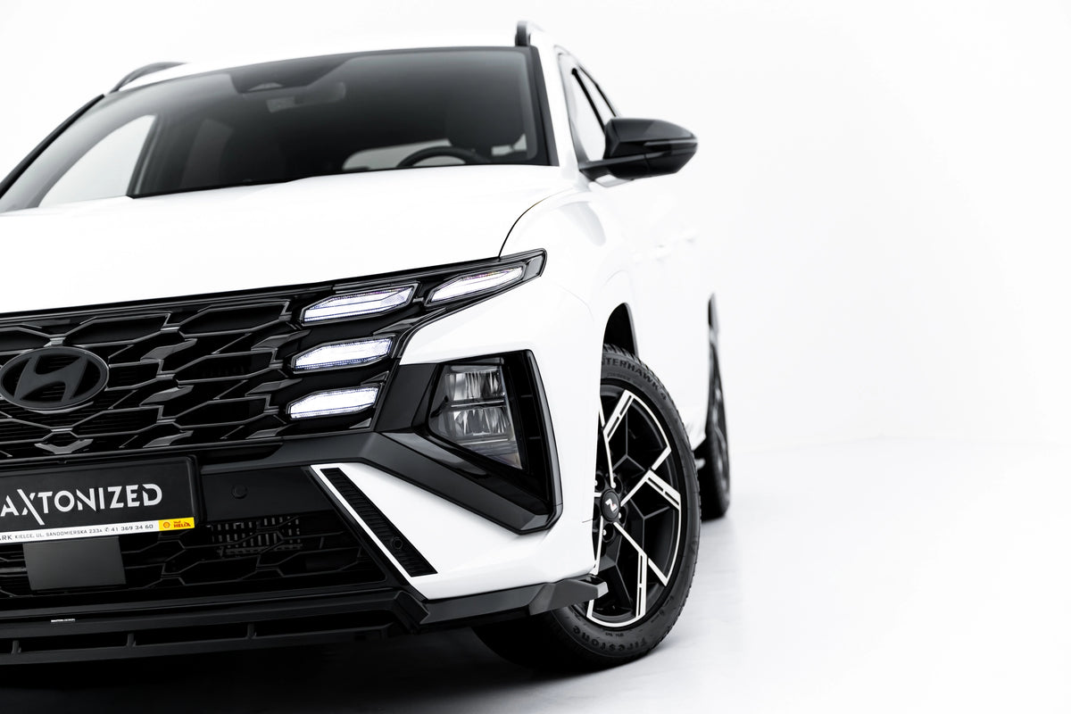 Frontspoiler Lippe, Seitenschweller, Heckdiffusor Hyundai Tucson N-Line MK4 Facelift