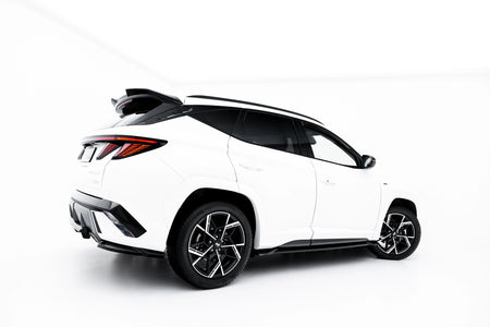 Frontspoiler Lippe, Seitenschweller, Heckdiffusor Hyundai Tucson N-Line MK4 Facelift