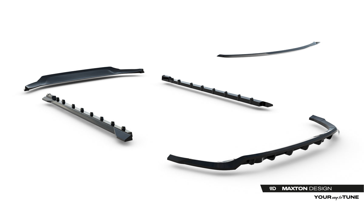 Frontspoiler Lippe, Seitenschweller, Heckdiffusor Jaguar F-Pace R-Sport X761 Facelift