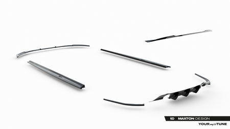 Frontspoiler Lippe, Seitenschweller, Heckdiffusor Jaguar XE R-Dynamic X760 Facelift