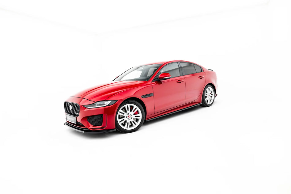 Frontspoiler Lippe, Seitenschweller, Heckdiffusor Jaguar XE R-Dynamic X760 Facelift