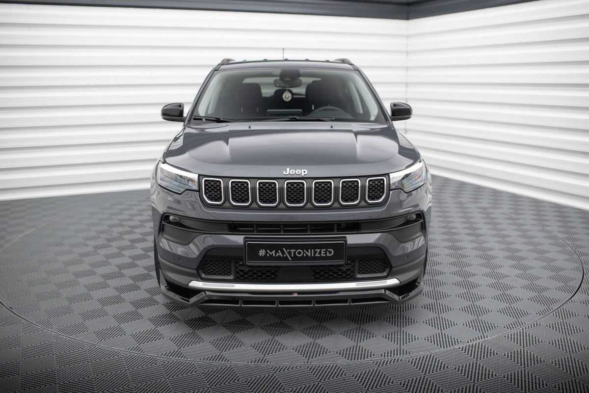 Frontspoiler Lippe, Seitenschweller und Heckdiffusor Jeep Compass Limited Mk2 Facelift 2021