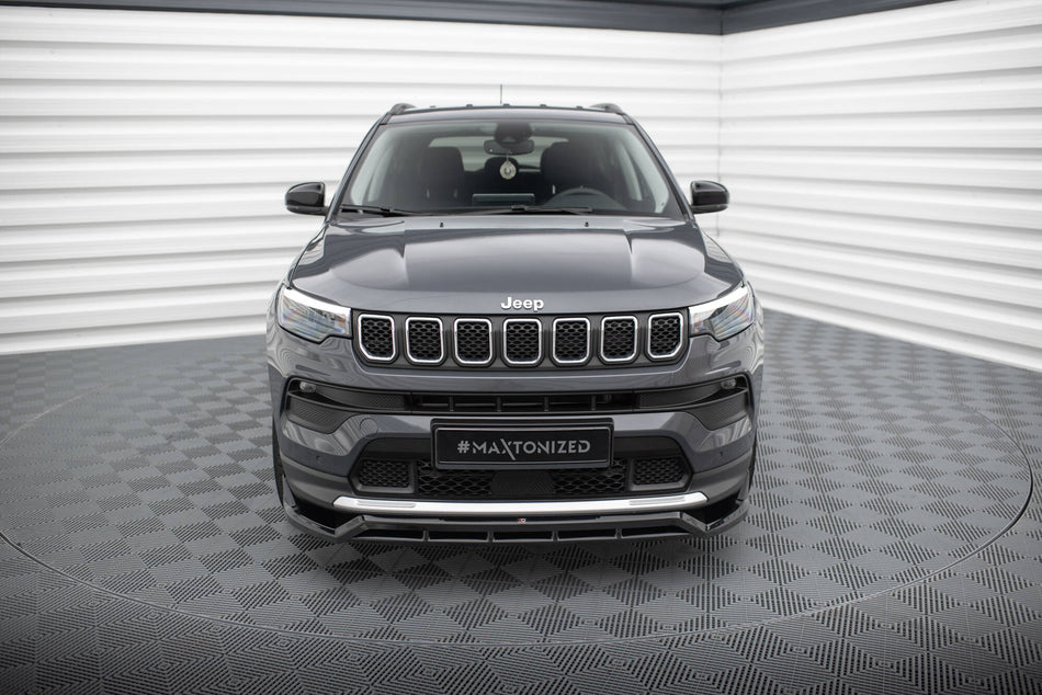 Frontspoiler Lippe, Seitenschweller und Heckdiffusor Jeep Compass Limited Mk2 Facelift 2021