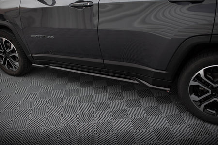Frontspoiler Lippe, Seitenschweller und Heckdiffusor Jeep Compass Limited Mk2 Facelift 2021