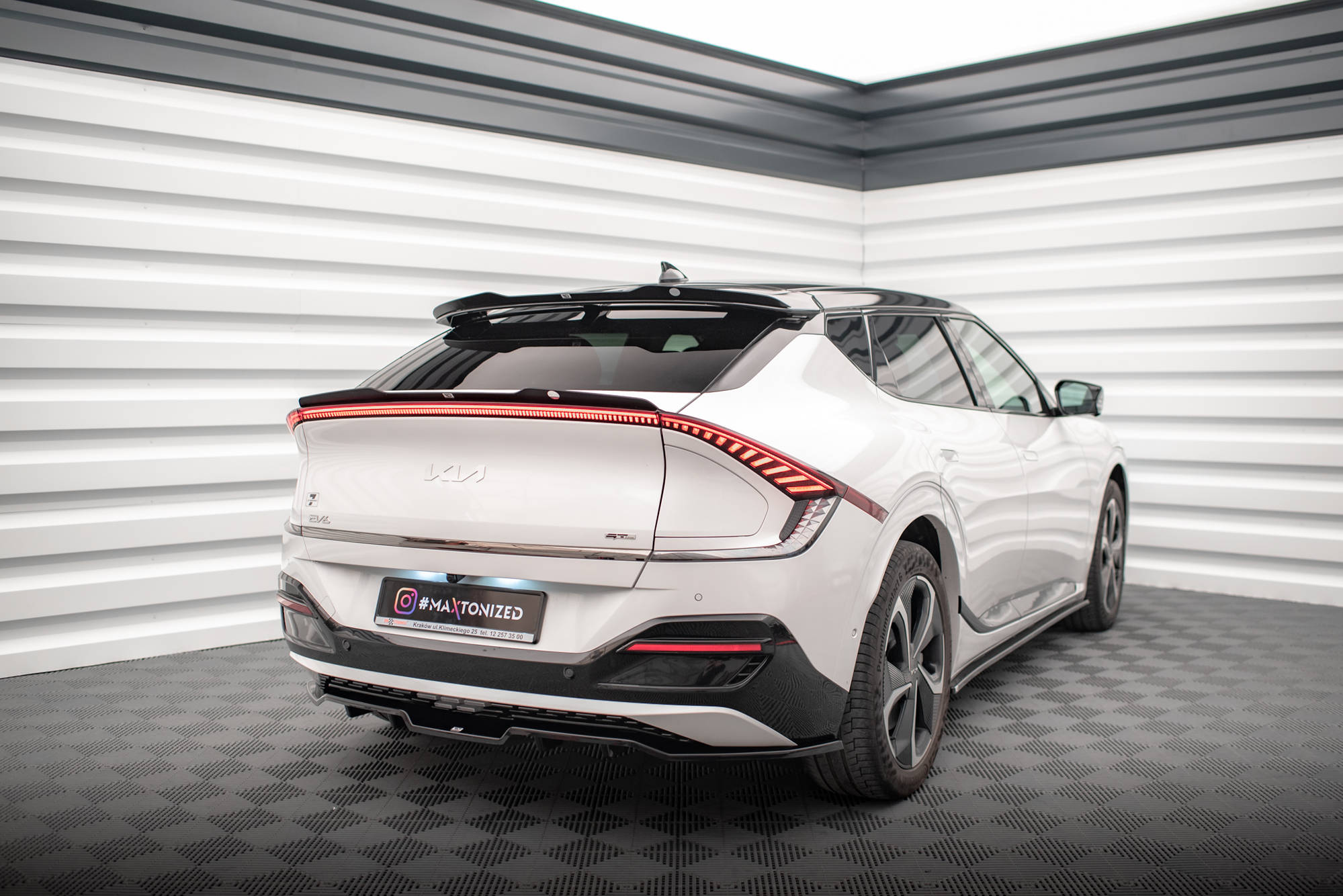 Frontspoiler Lippe, Seitenschweller, Heckdiffusor Kia EV6 GT-Line Mk1