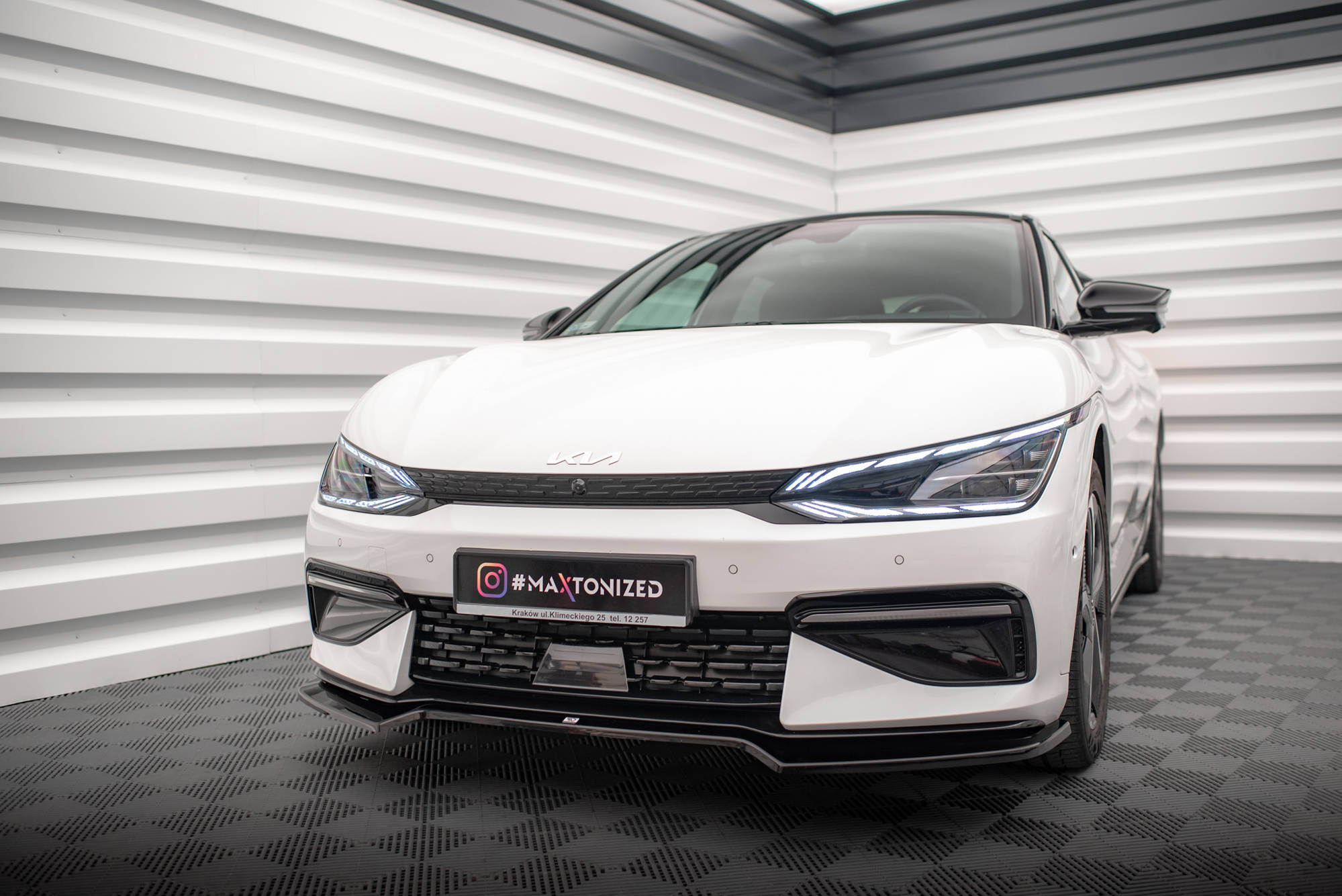 Frontspoiler Lippe, Seitenschweller, Heckdiffusor Kia EV6 GT-Line Mk1