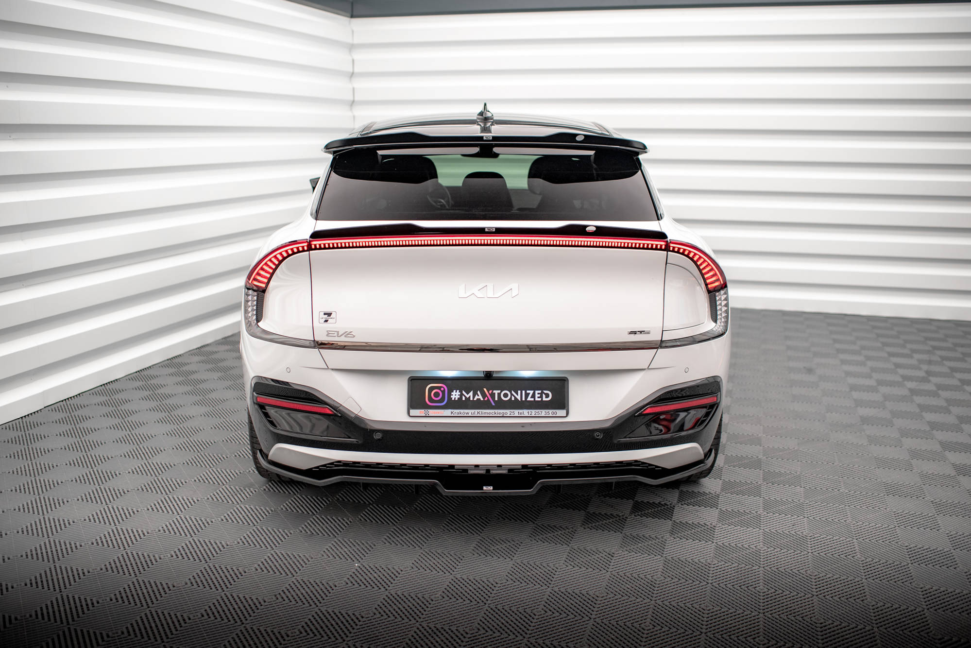 Frontspoiler Lippe, Seitenschweller, Heckdiffusor Kia EV6 GT-Line Mk1
