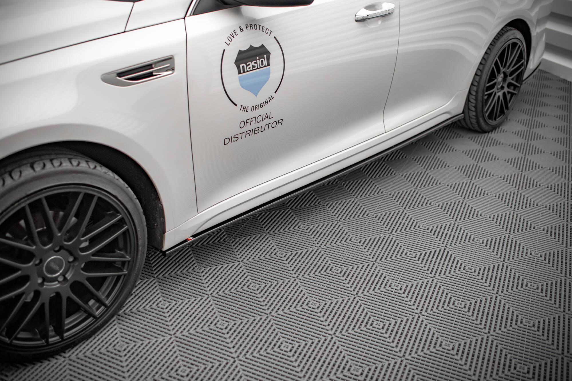 Frontspoiler Lippe, Seitenschweller, Heckdiffusor Kia Optima Mk4