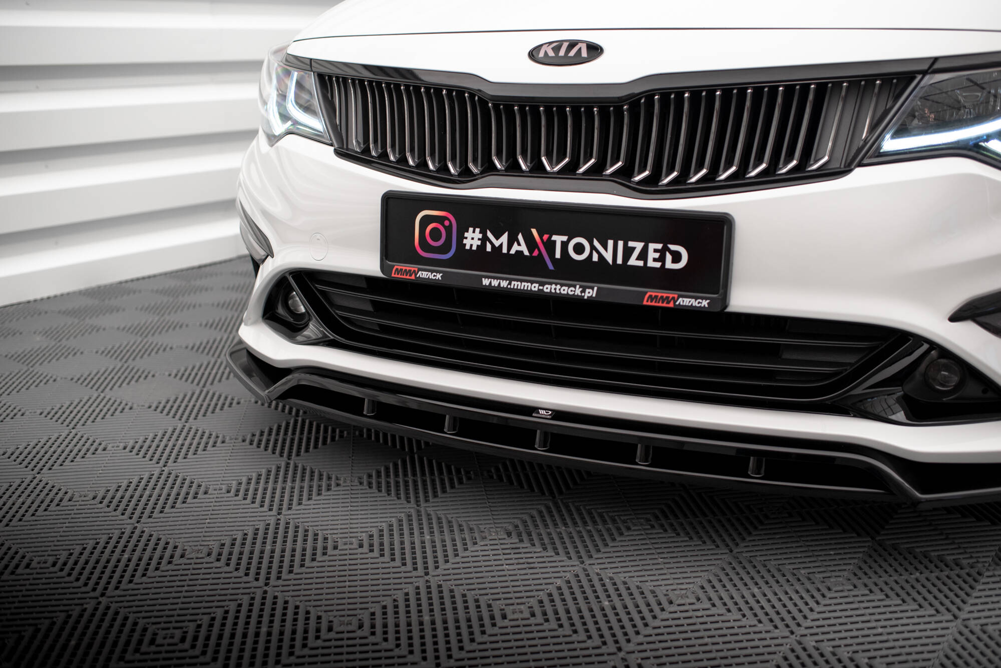 Frontspoiler Lippe, Seitenschweller, Heckdiffusor Satz Kia Optima Mk4 Facelift
