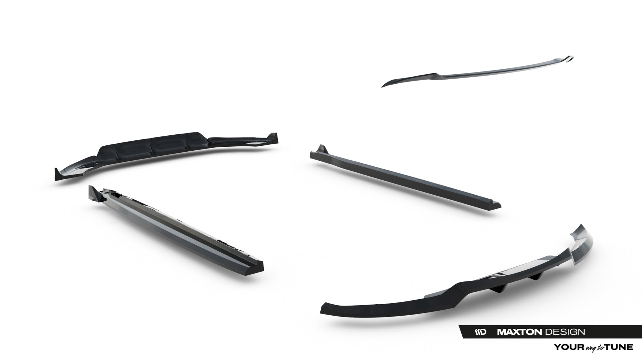 Frontspoiler Lippe, Seitenschweller, Heckdiffusor Land Rover Range Rover Evoque Dynamic MK2