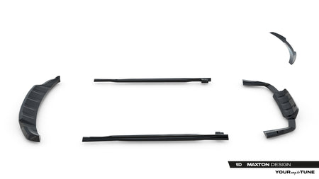 Frontspoiler Lippe, Seitenschweller, Heckdiffusor Land Rover Range Rover Sport MK2 Facelift
