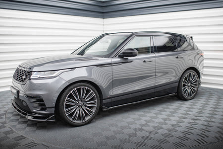 Frontspoiler Lippe, Seitenschweller, Heckdiffusor Land Rover Range Rover Velar R-Dynamic MK1 (Das Kit ist mit der Anhängerkupplung kompatibel)
