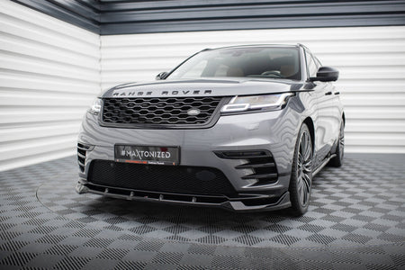 Frontspoiler Lippe, Seitenschweller, Heckdiffusor Land Rover Range Rover Velar R-Dynamic MK1 (Das Kit ist mit der Anhängerkupplung kompatibel)