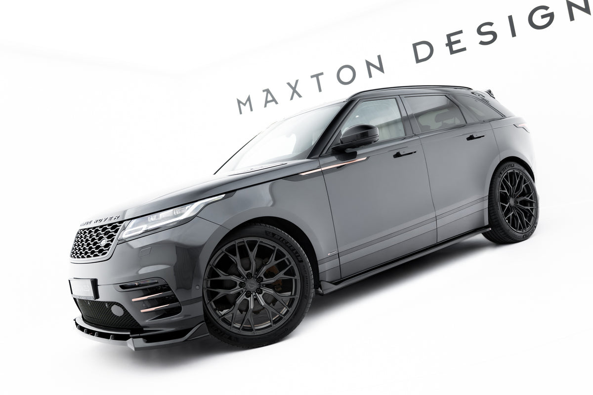 Frontspoiler Lippe, Seitenschweller, Heckdiffusor Land Rover Range Rover Velar R-Dynamic MK1 (Das Kit ist nicht mit einer Anhängerkupplung kompatibel)