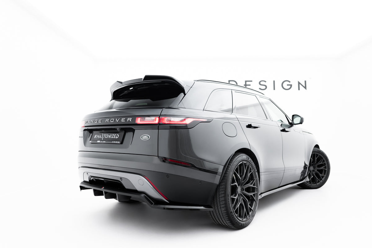 Frontspoiler Lippe, Seitenschweller, Heckdiffusor Land Rover Range Rover Velar R-Dynamic MK1 (Das Kit ist nicht mit einer Anhängerkupplung kompatibel)