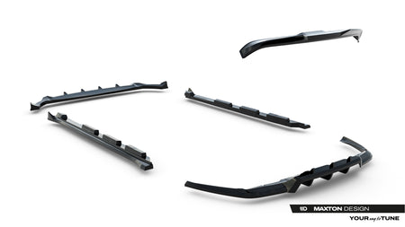 Frontspoiler Lippe, Seitenschweller, Heckdiffusor Land Rover Range Rover Velar R-Dynamic MK1 (Das Kit ist nicht mit einer Anhängerkupplung kompatibel)
