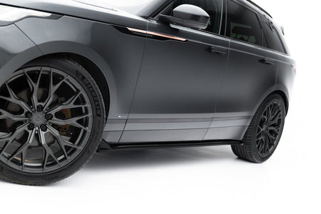 Frontspoiler Lippe, Seitenschweller, Heckdiffusor Land Rover Range Rover Velar R-Dynamic MK1 (Das Kit ist nicht mit einer Anhängerkupplung kompatibel)