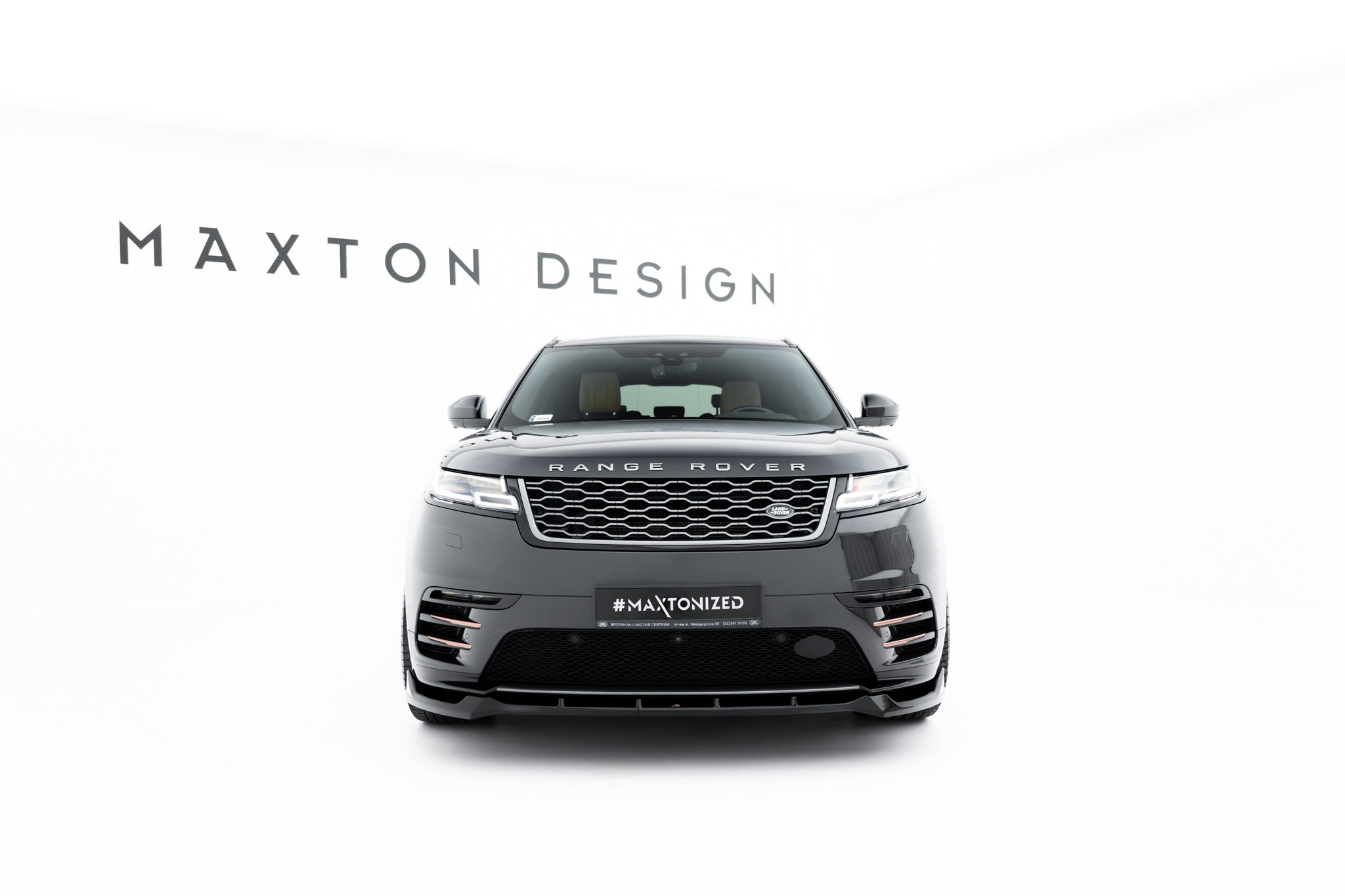 Frontspoiler Lippe, Seitenschweller, Heckdiffusor Land Rover Range Rover Velar R-Dynamic MK1 (Das Kit ist nicht mit einer Anhängerkupplung kompatibel)