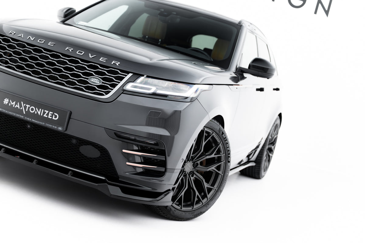 Frontspoiler Lippe, Seitenschweller, Heckdiffusor Land Rover Range Rover Velar R-Dynamic MK1 (Das Kit ist nicht mit einer Anhängerkupplung kompatibel)