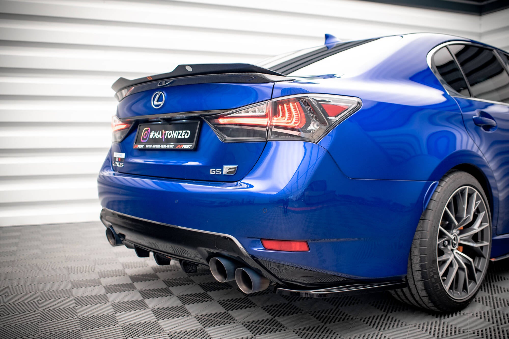 Frontspoiler Lippe Lexus GS F Mk4 Facelift, Seitenschweller Lexus GS F Mk4 Facelift, Heckdiffusor Lexus GS F Mk4 Facelift