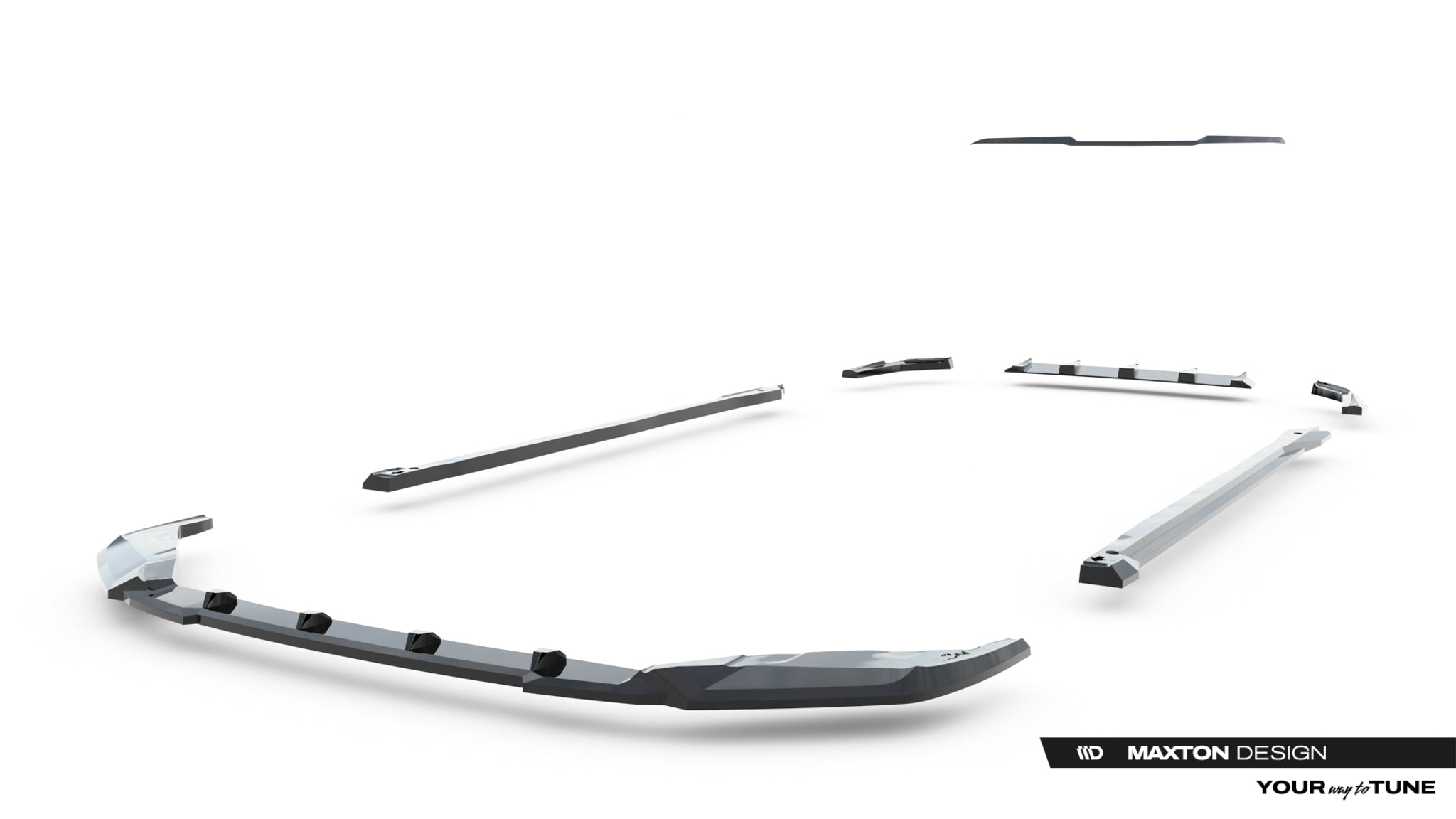 Frontspoiler Lippe, Seitenschweller, Heckdiffusor Lexus IS 500 MK3 Facelift 2 (xe30)