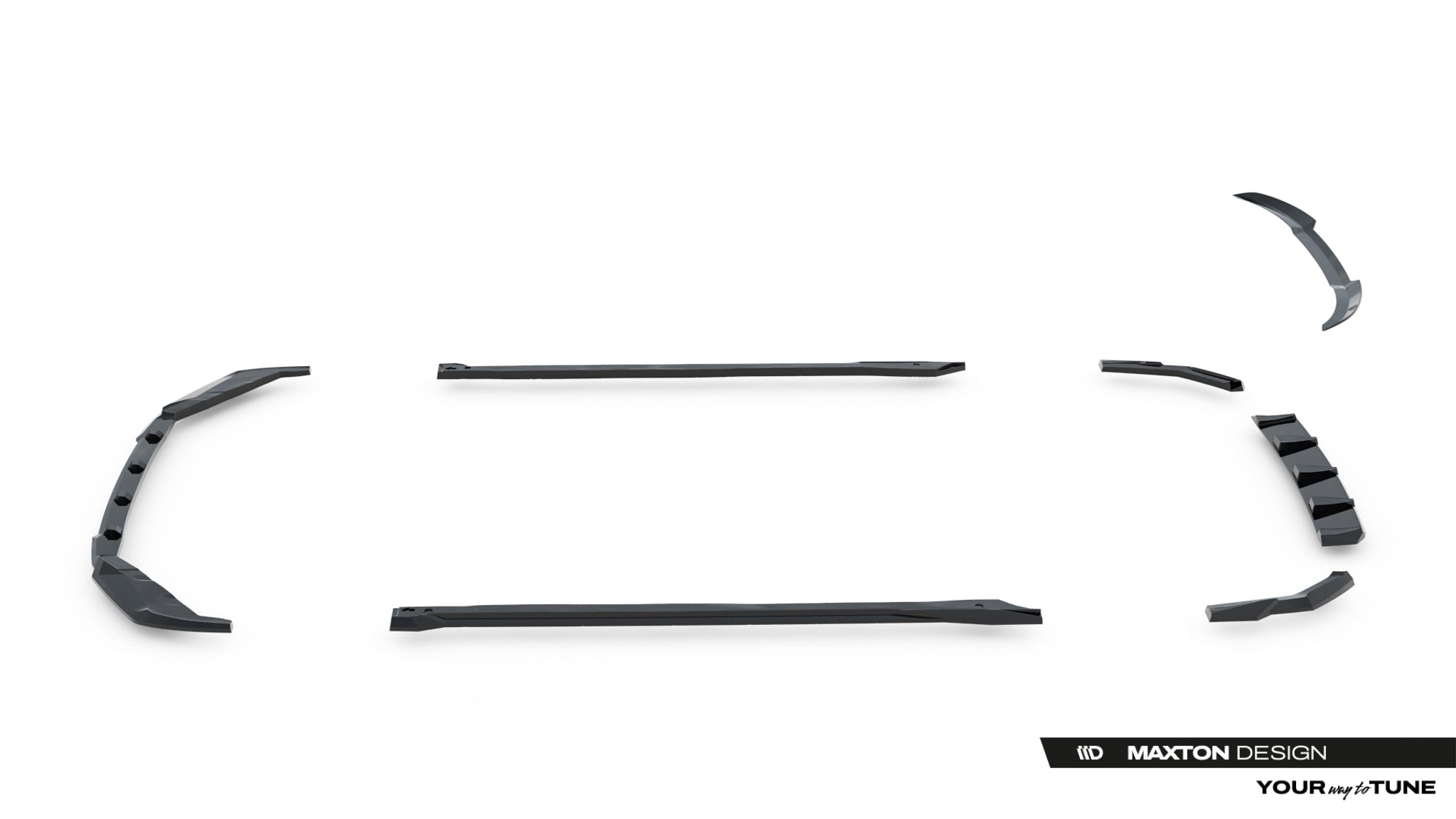 Frontspoiler Lippe, Seitenschweller, Heckdiffusor Lexus IS 500 MK3 Facelift 2 (xe30)