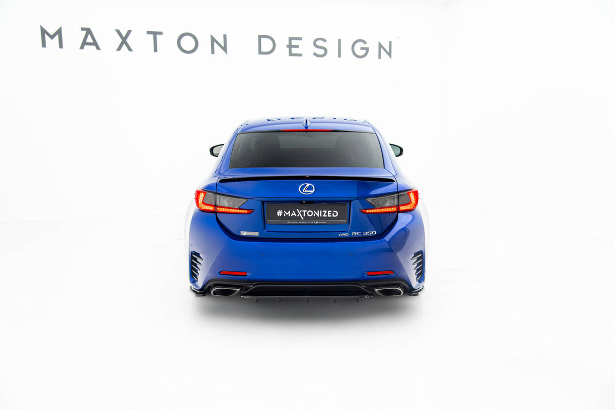 Frontspoiler Lippe, Seitenschweller, Heckdiffusor, Heckseiten Flaps Lexus RC Mk1