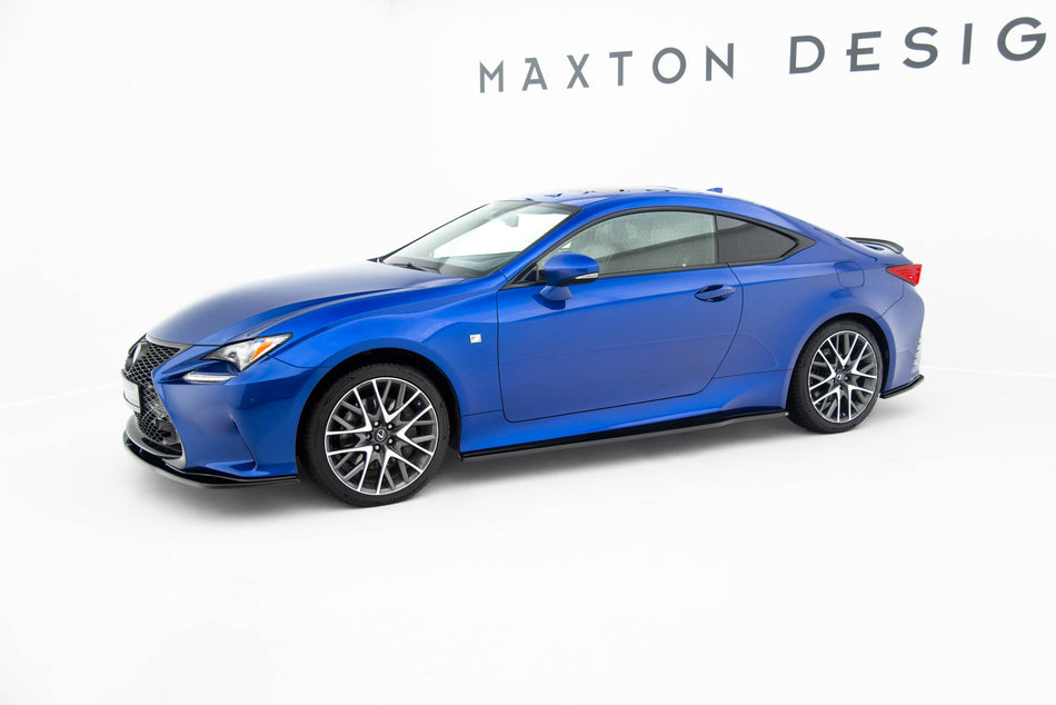 Frontspoiler Lippe, Seitenschweller, Heckdiffusor, Heckseiten Flaps Lexus RC Mk1