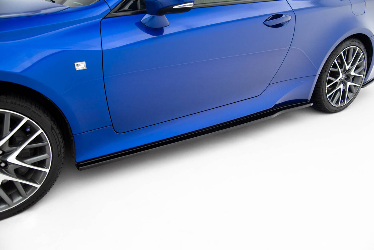 Frontspoiler Lippe, Seitenschweller, Heckdiffusor, Heckseiten Flaps Lexus RC Mk1