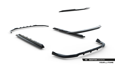 Frontspoiler Lippe, Seitenschweller, Heckdiffusor Lexus RX F-Sport MK4 Facelift