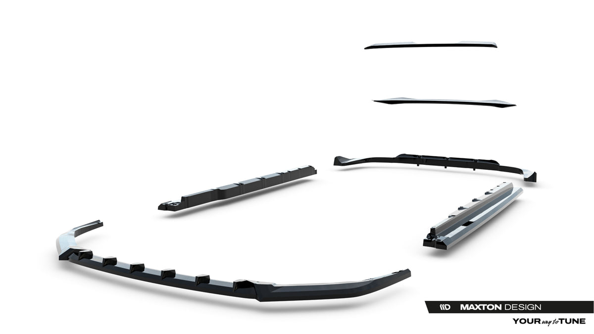 Frontspoiler Lippe, Seitenschweller, Heckdiffusor Lexus RX F-Sport MK4 Facelift