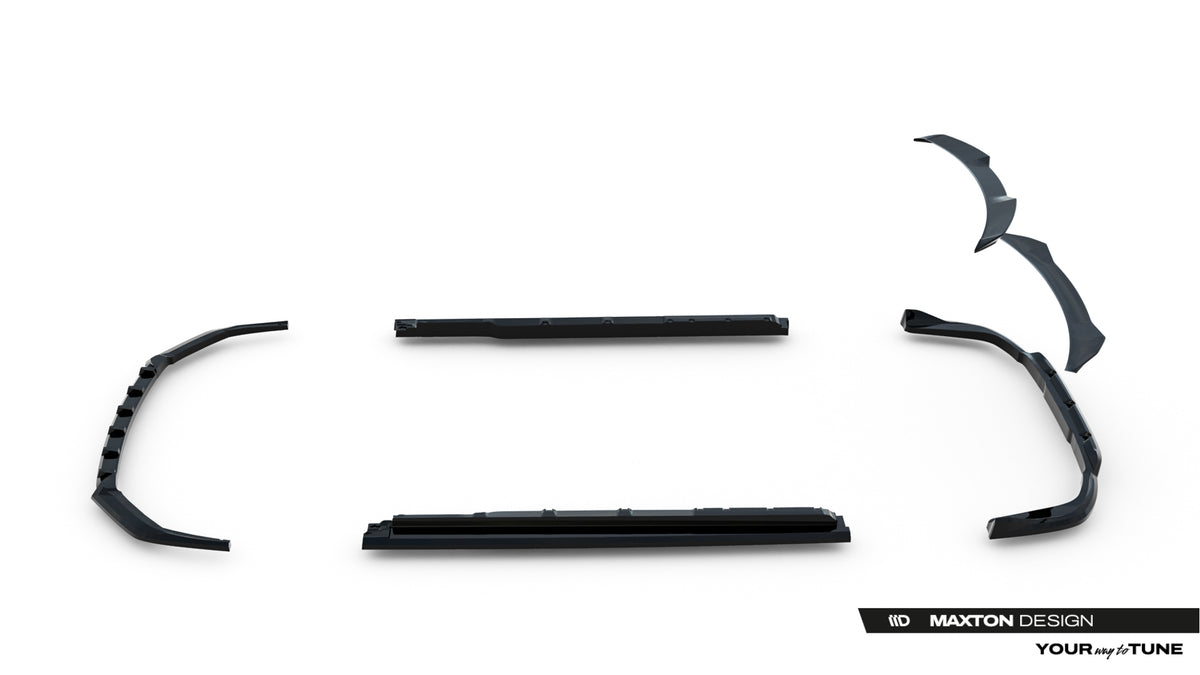 Frontspoiler Lippe, Seitenschweller, Heckdiffusor Lexus RX F-Sport MK4 Facelift