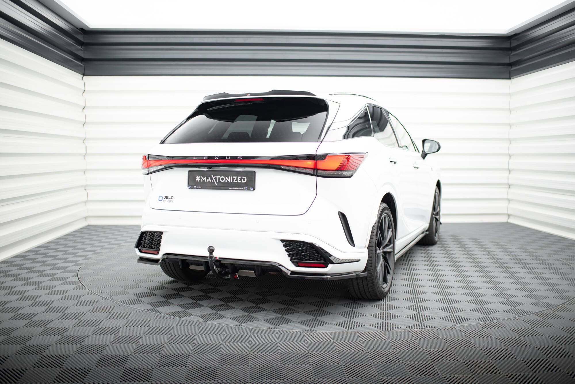 Frontspoiler Lippe, Seitenschweller, Heckdiffusor Satz Lexus RX F-Sport Mk5
