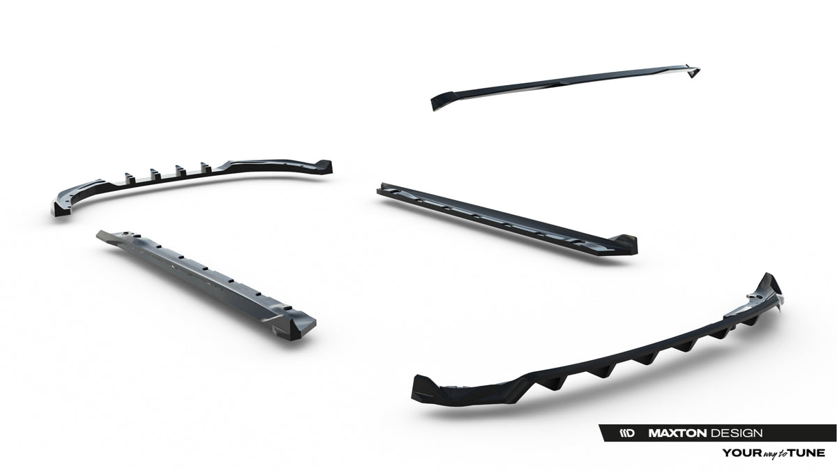 Frontspoiler Lippe, Seitenschweller, Heckdiffusor MG 3 MK1