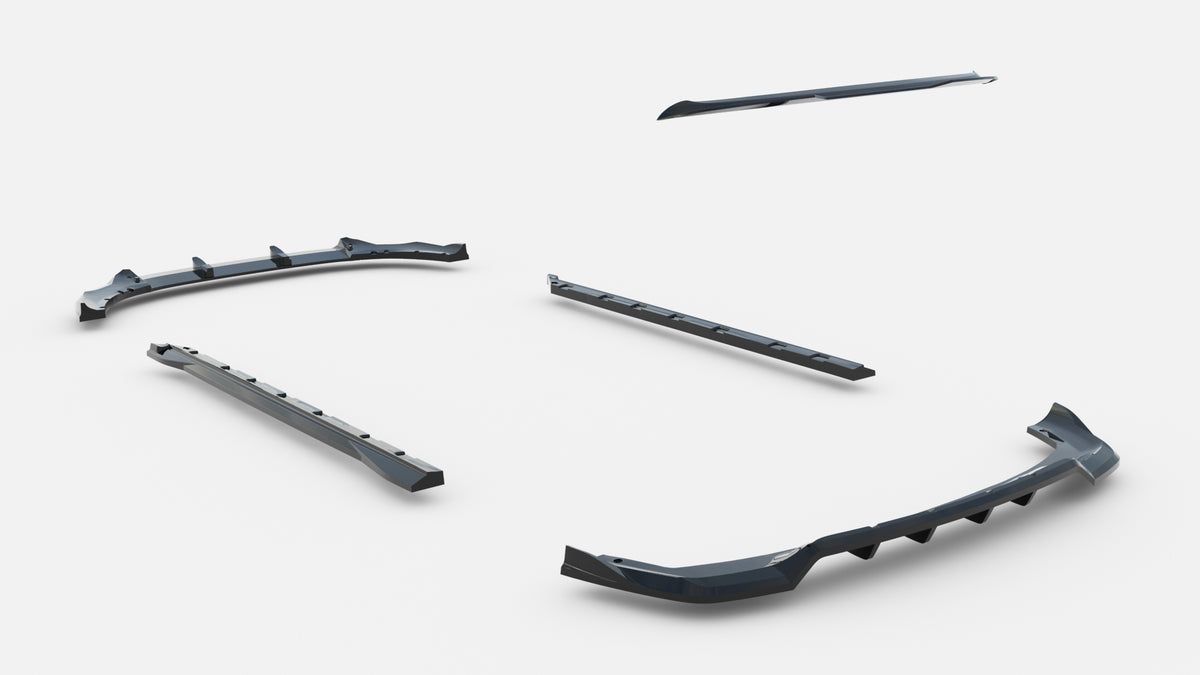 Frontspoiler Lippe, Seitenschweller, Heckdiffusor MG HS MK1 Facelift